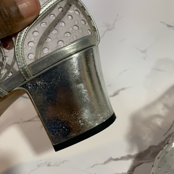 Chanel Clear Derby Shoes 37.5 - Picture 10 of 14